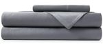 Hotel Sheets Direct 100% Bamboo Sheets - Twin Size Sheet and Pillowcase Set - Cooling, 3-Piece Bedding Sets - Dark Gray