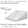 InteVision Foam Bed Wedge Pillow (25 x 24 x 12 inches) and Headrest Pillow in One Package - Helps Relief from Acid Reflux, Post Surgery, Snoring - 2 inches Memory Foam Top