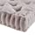 Intelligent Design Azza Floor Pillow Square Pouf Chenille Tufted with Scalloped Edge Design Hypoallergenic Bench/Chair Cushion, 20