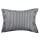 KINGROSE Buttons Decorative Throw Pillow Cover Stripes Pillow Case Farmhouse Cushion Cover for Sofa Couch Bed 16 x 20 Inches Grey