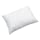 Lavish Home Down & White Duck Feather Pillow for Sleeping Size-100% Cotton Cover-Soft & Supportive Insert for Pillowcases or Shams, Standard (Pack of 1), White