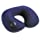 Lewis N. Clark Men's On Air Adjustable and Inflatable Neck Pillow, Blue, One Size