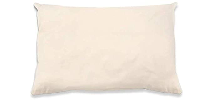 Naturepedic Organic Cotton/Kapok Pillow-Standard