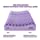Purple Pillow by Berklan 100% Elastic Grid Ergonomic Neck Supportive Pillow Oversized Cervical Pillow for Hot Sleepers with Breathable Pillowcover Hand Washable