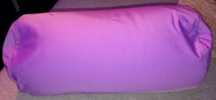 Having the bolster tube microbead body pillow from Squishy Deluxe