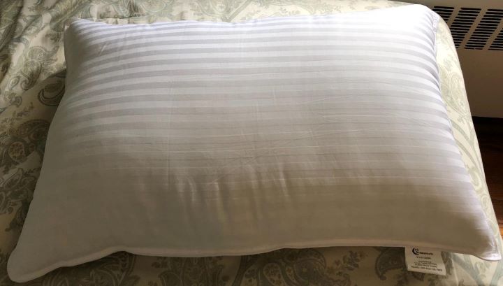 Using the hypoallergenic pillow from DreamNorth