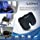 Sleepavo Gel Seat Cushion Memory Foam Chair Pillow with Cooling Gel for Sciatica Coccyx Back & Tailbone Pain Relief - Orthopedic Chair Pad for Support in Office Desk Chair, Car, Wheelchair & Airplane