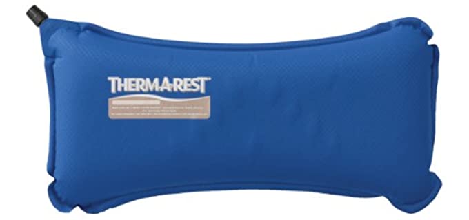 Therm-a-Rest Lumbar Travel Pillow, Nautical Blue