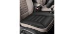 Tsumbay Car Seat Cushion Pressure Relief Memory Foam Seat Cushion Comfort Seat Protector for Car Driver Office/Home Chair Seat Cushion with Non Slip Bottom - Black