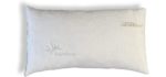 Xtreme Comforts Memory Foam Pillows - GreenGuard Gold Certified Slim King Size Cooling Pillow for Sleeping w/ Shredded Memory Foam & Kool Flow Technology