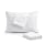 puredown Luxury White Goose 2 Outer Protectors, Cotton Fabric Set of 2 Bed Pillows, Standard/Queen