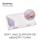 BROOKSTONE BioSense Lavender Infused Aromatherapy Scented Memory Foam Pillow – Calming and Soothing Soft Lavender Scent – Standard/Queen