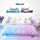 Bamboo Pillow, Side Sleeper Pillow, Memory Foam, Queen Size Pillows, Lavender Infused, 1 Pack