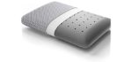 BedStory Memory Foam Pillow, Bamboo Charcoal Pillows for Sleeping, Cervical Bed Pillow for Neck Pain- Side Back Stomach Sleepers, Removable Cover & Ventilated Design, Standard Size