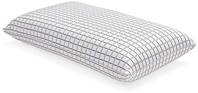 Classic Brands Charcoal Infused Ventilated Foam Pillow, Queen
