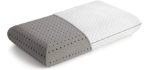 Linenspa Bamboo Ventilated Memory Foam Activated Charcoal Infusion - Neck Support Bed Pillow, King