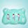 RESTCLOUD Kids Memory Foam Pillow, Memory Foam Toddler Pillow with Pillowcase for Children 14 x 22 Inches