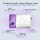 SUTERA - Lavender Zen Memory Foam Pillow for Sleeping - Essential Lavender Oil Infused, Cooling Pillow with Neck, Shoulder and Back Support - Relaxing Pillow for Side, Back, Stomach Sleepers
