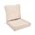 AAAAAcessories Outdoor Deep Seat Cushions for Patio Furniture, Water-Resistant Replacement Patio Chair Cushions 24 x 24 x 5 inch, Light Beige