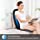 COMFIER Shiatsu Back Massager with Heat -Deep Tissue Kneading Massage Seat Cushion, Massage Chair Pad for Full Back, Electric Body Massager for Home or Office Chair use, Gifts for Men, Dad
