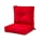 Greendale Home Fashions SC7830 Sunbrella Deep Seat Cushion Set, 2 Piece, Ruby