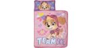 nickelodeon Paw Patrol Team Skye Nap Mat Set - Includes Pillow and Fleece Blanket – Great for Boys and Girls Napping at Daycare, Preschool, or Kindergarten - Fits Sleeping Toddlers and Young Children