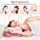 Cervical Memory Foam Pillows, Side Sleeper Pillow for Neck Shoulder Pain Relive Orthopedic Contour Ergonomic Inflatable Height Adjustable Pillows for Back Stomach Sleepers with Air Bag