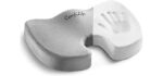 ComfiLife Premium Comfort Seat Cushion - Non-Slip Orthopedic 100% Memory Foam Coccyx Cushion for Tailbone Pain - Cushion for Office Chair Car Seat - Back Pain & Sciatica Relief