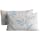 Comfysleep 2 Pack King Bamboo Pillows for Sleeping, Shredded Memory Foam Adjustable Bamboo Bed Pillow with, Removable/Washable Bamboo Rayon Zipper Cover (King 2 Pack)