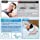 DONAMA Cervical Pillow, Contour Memory Foam Pillow for Neck Pain Relief, Odorless Ergonomic Orthopedic Neck Support Bed Pillow for Side,Back and Stomach Sleepers with Breathable Pillowcase