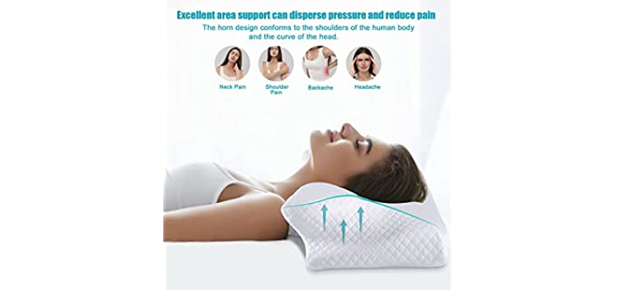Best Pillows for Dowager's Syndrome (Kyphosis) - Pillow Click