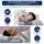 Memory Foam Pillow for CPAP Side Sleeper, IKSTAR 2.0 CPAP Pillow for Neck Support Relief Neck Pain Suit for All CPAP Masks User, Nasal Pillows for Side Back Sleepers - Reduce Air Leaks & Mask Pressure