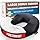 5 STARS UNITED Donut Pillow Hemorrhoid Tailbone Cushion – Large Cushion for Pain Relief – Coccyx, Prostate, Sciatica, Pelvic Floor, Pressure Sores, Pregnancy, Postpartum Recovery, Black