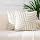 All Smiles Beige Faux Soft Plush Washable Pillow Cover