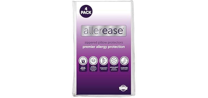 Aller-Ease AllerEase Premier Soft Washable Pillow Protector