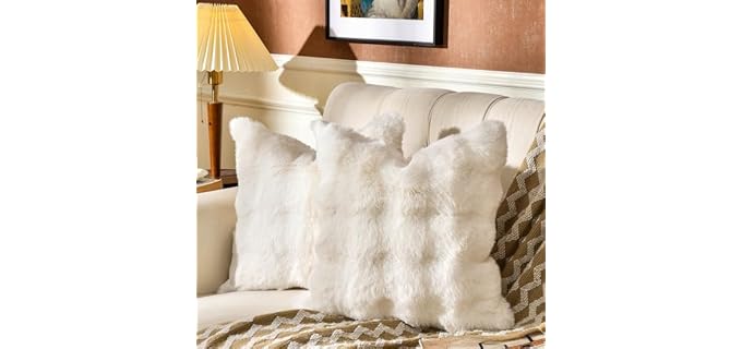 AmHoo Throw Dense - Soft Washable Pillow Cover AmHoo Throw Dense Soft Washable Pillow Cover