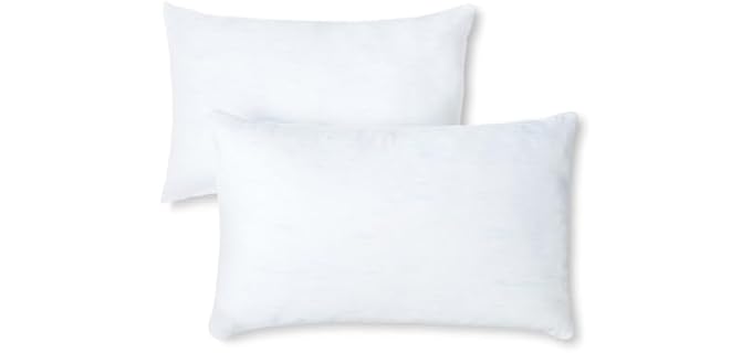Amazon Basics Touch Hypoallergenic Cooling Down Alternative Pillow