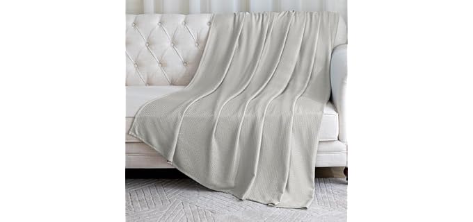 Amazon Basics Viscose Bamboo Soft Washable Blanket
