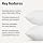 Amazon Basics Throw Hypoallergenic Down Alternative Pillow Insert