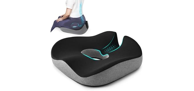 Anzhixiu Concave U Surface Memory Foam Pillow