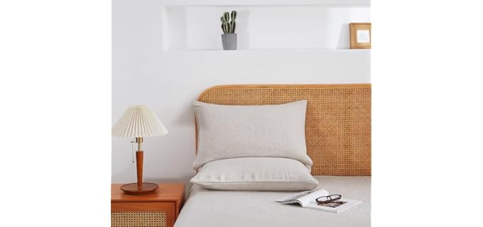 Aorissi French Linen Soft Pillowcase