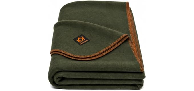 Arcturus Military Wool Washable Hypoallergenic Blanket