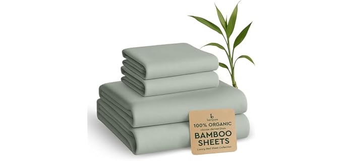 Bampure Rayon Bamboo Soft Washable Cooling Sheet Set