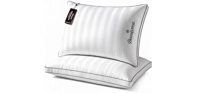 Beautyrest Hotel Collection Plush Washable Memory Foam Pillow