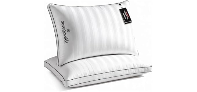 Beautyrest Hotel Down Plush Washable Memory Foam Pillow