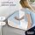Bed Wedge Pillow | Unique Curved Design for Multi Position Use | Memory Foam Wedge Pillow for Sleeping | Works for Back Support, Leg, Knee | Includes Cover Plus Extra Sheet (White)