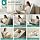 Bedluxe Classic Gel Memory Foam Wedge Pillow