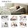 Bedluxe Classic Gel Memory Foam Wedge Pillow