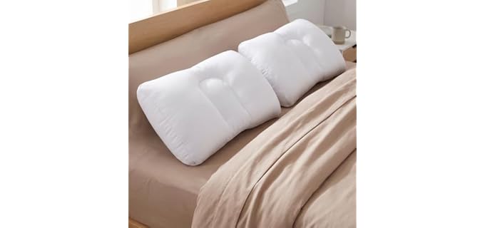 Bluestone Classic Contoured Microbeads Pillow