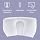 Bluestone Classic Contoured Microbeads Pillow